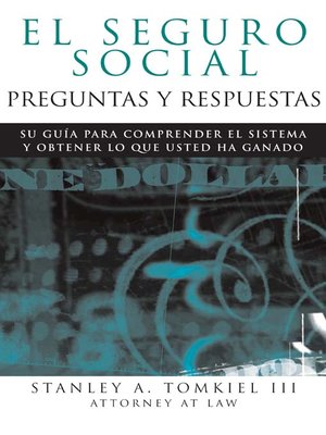 cover image of El Seguro Social —Preguntas y Respuestas